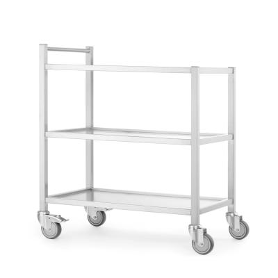 Servírovací vozík, svařovaný, HENDI, Profi Line, 865x565x(H)950mm | 810224